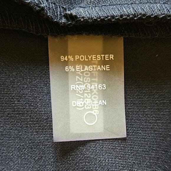 NWT! Tommy Hilfiger Cropped Blazer Navy Women's Size XLarge - Picture 6 of 12